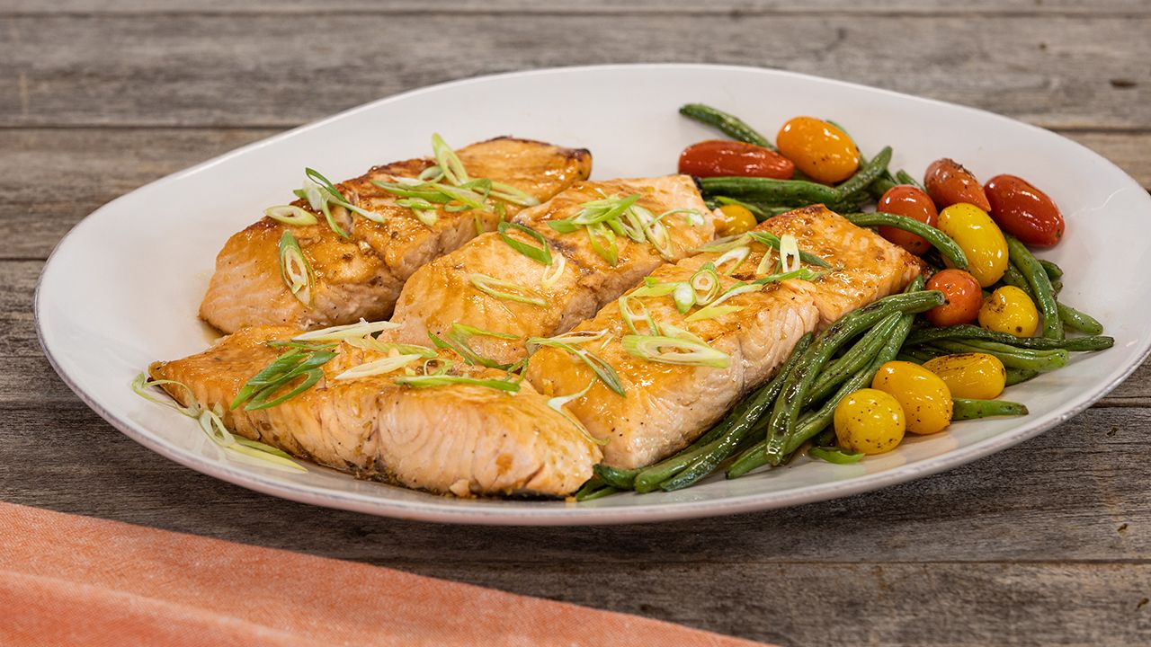 GingerTeriyaki Glazed Salmon Stew Leonards