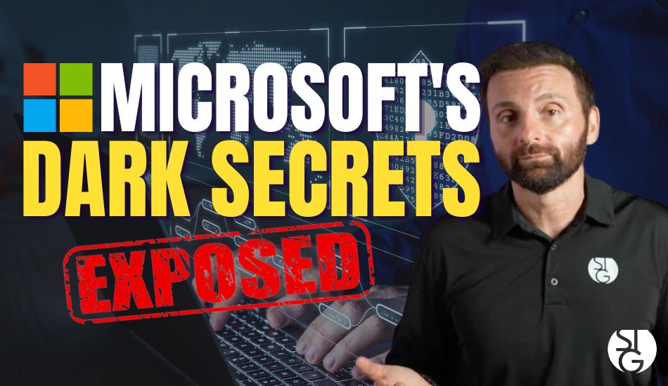 Microsoft's Dark Secrets Exposed! STG
