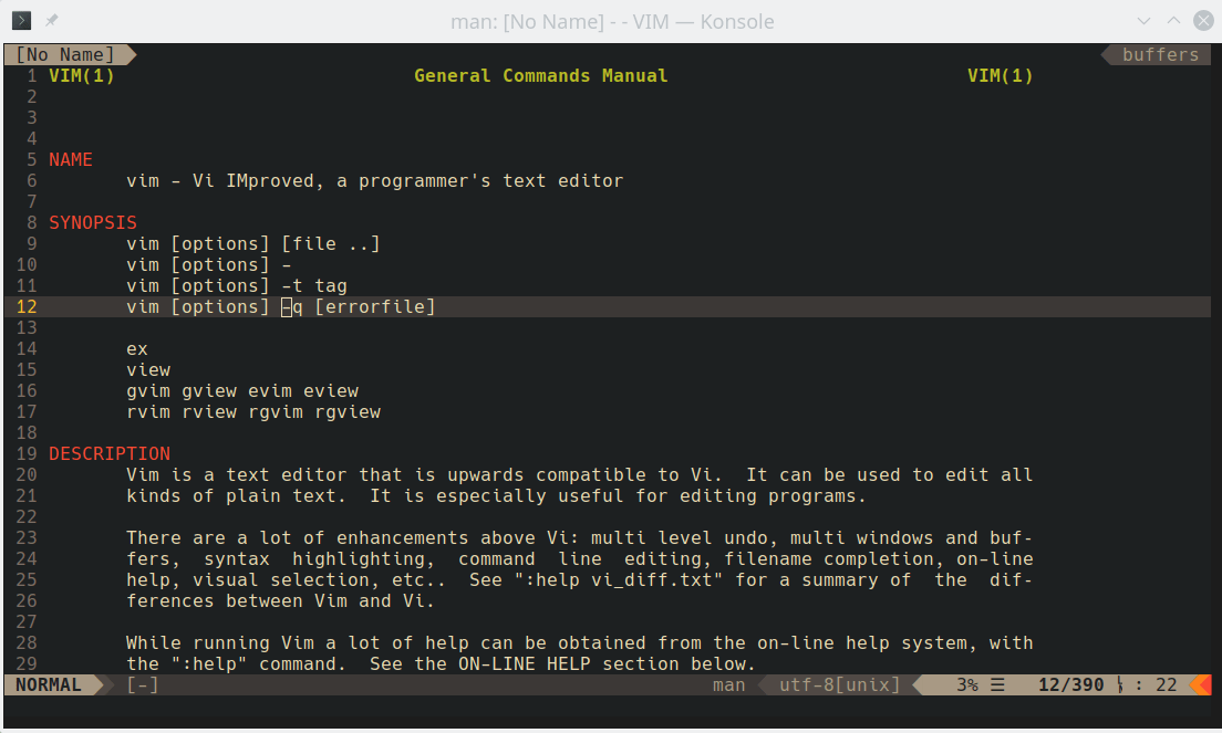 A modular vim configuration