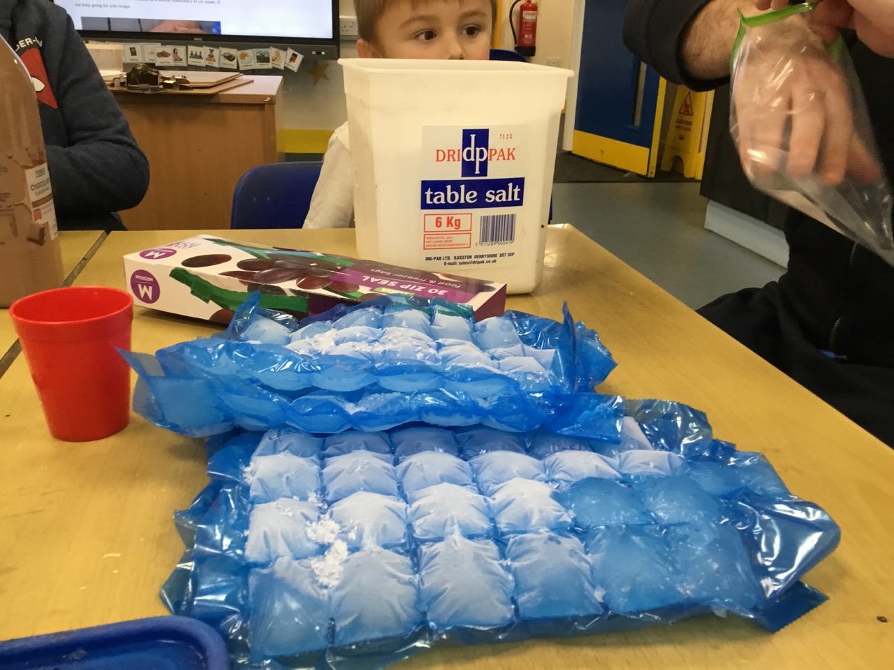 Can you make ice cream using just milk, ice and salt? Stibbard All Saints