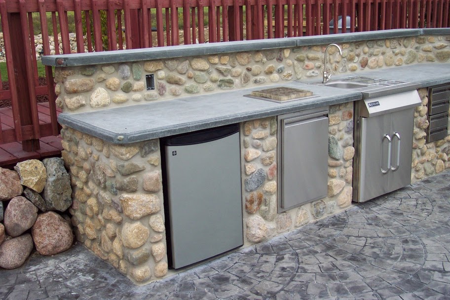 Outdoor Kitchens Stichter & Sons Masonry, Inc.