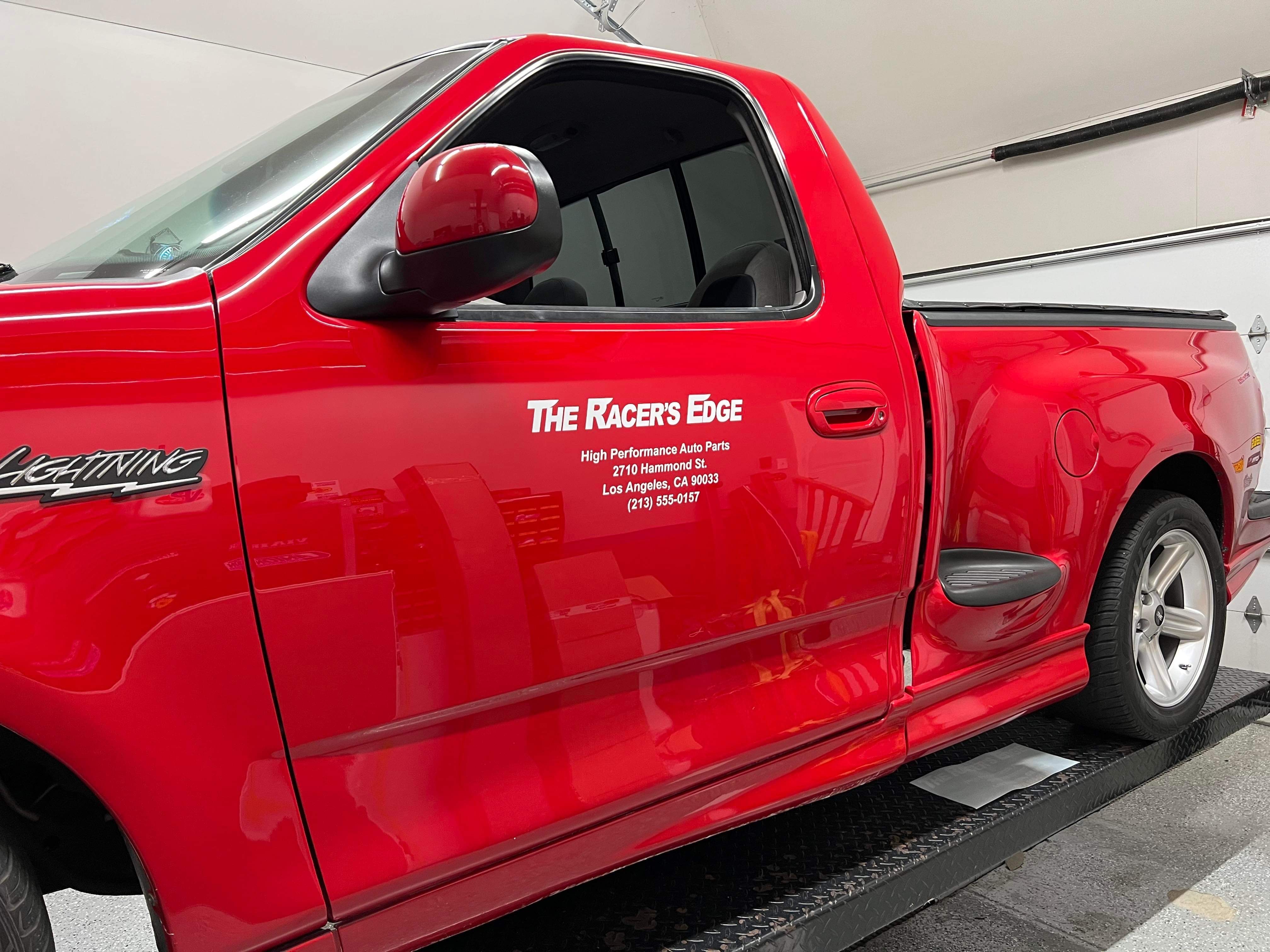 The Racers Edge Door decals TRE