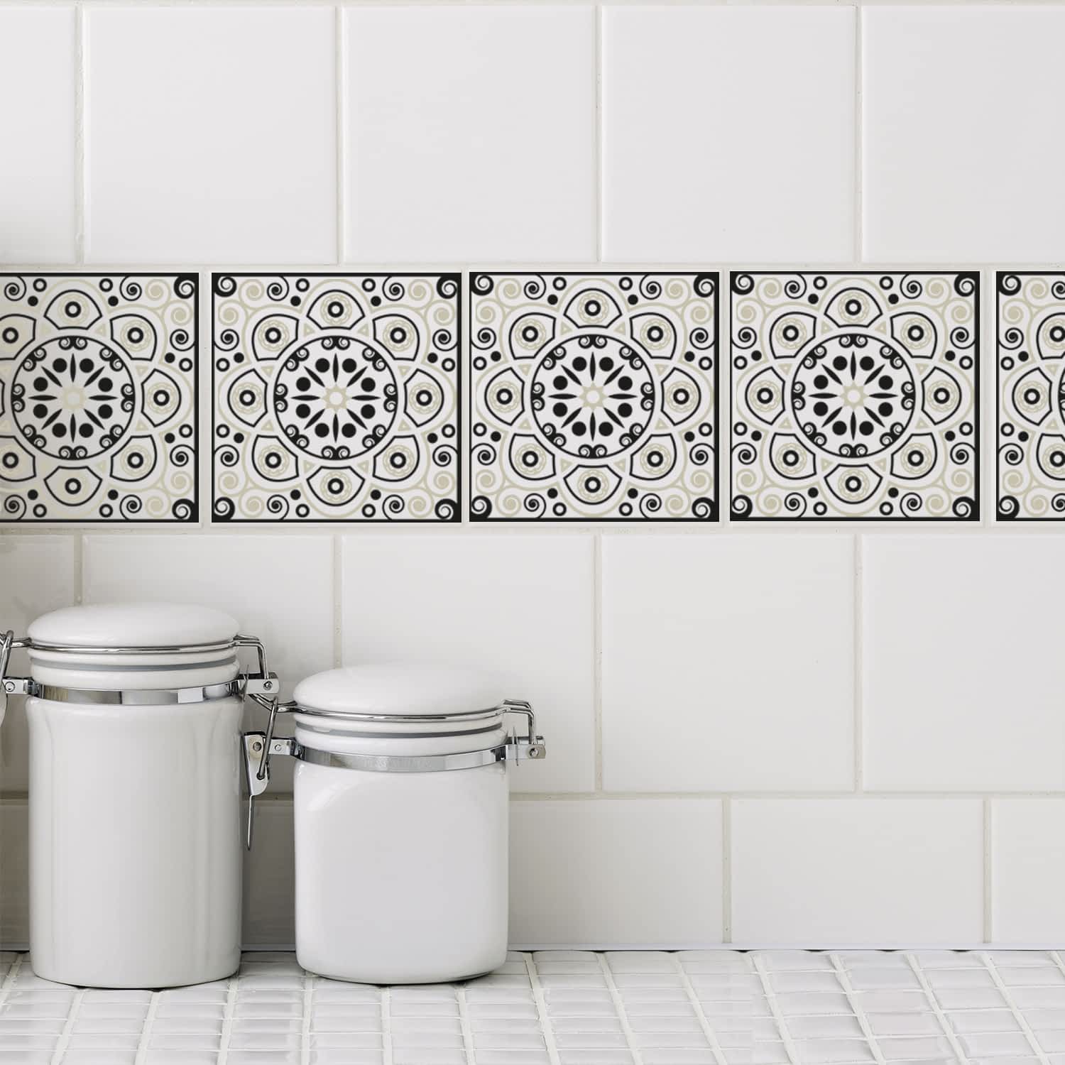 Victorian Tile Decal StickPretty