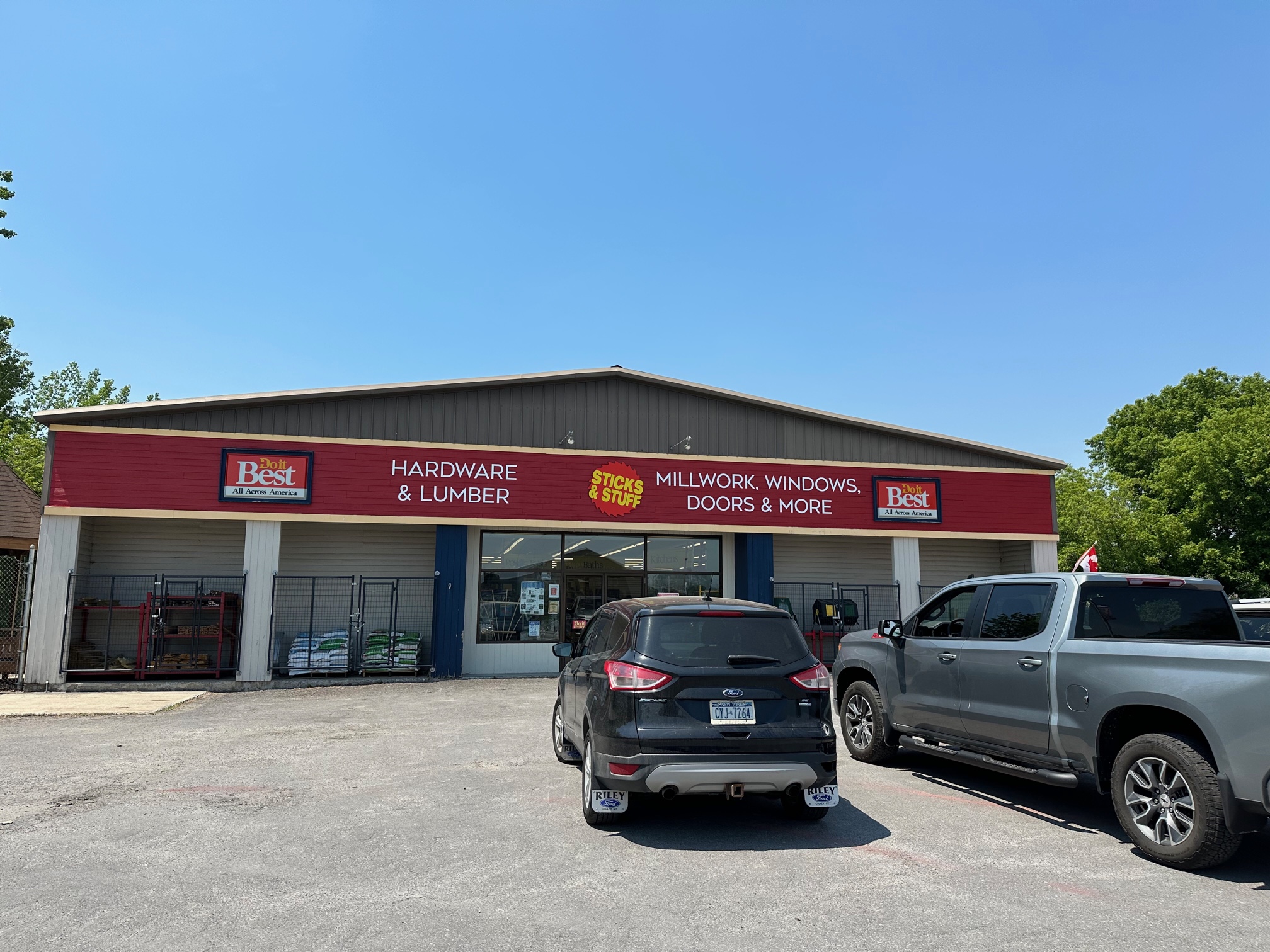 Rouses Point Vermont Sticks & Stuff and Swanton Lumber