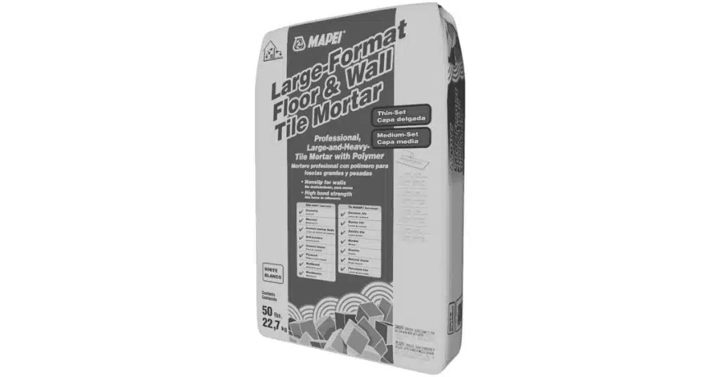 Large Format Tile Mortar Vs. Regular Tile Adhesive Battle Sticky Aide