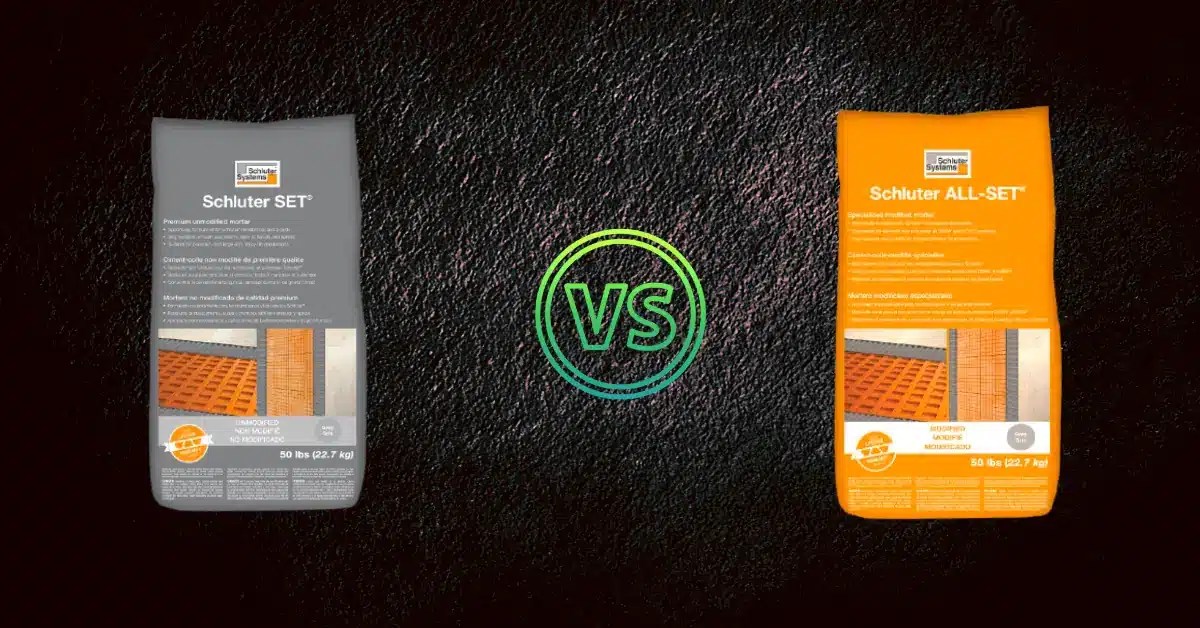 Schluter Unmodified Thinset Mortar ecampus.egerton.ac.ke