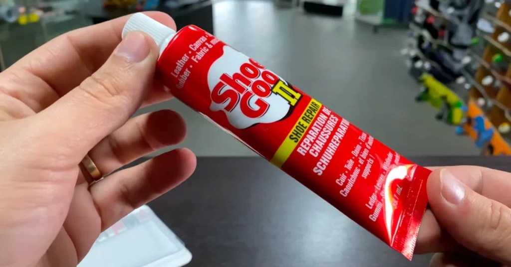 Shoe Goo vs. Shoe Goo 2 Sticky Aide