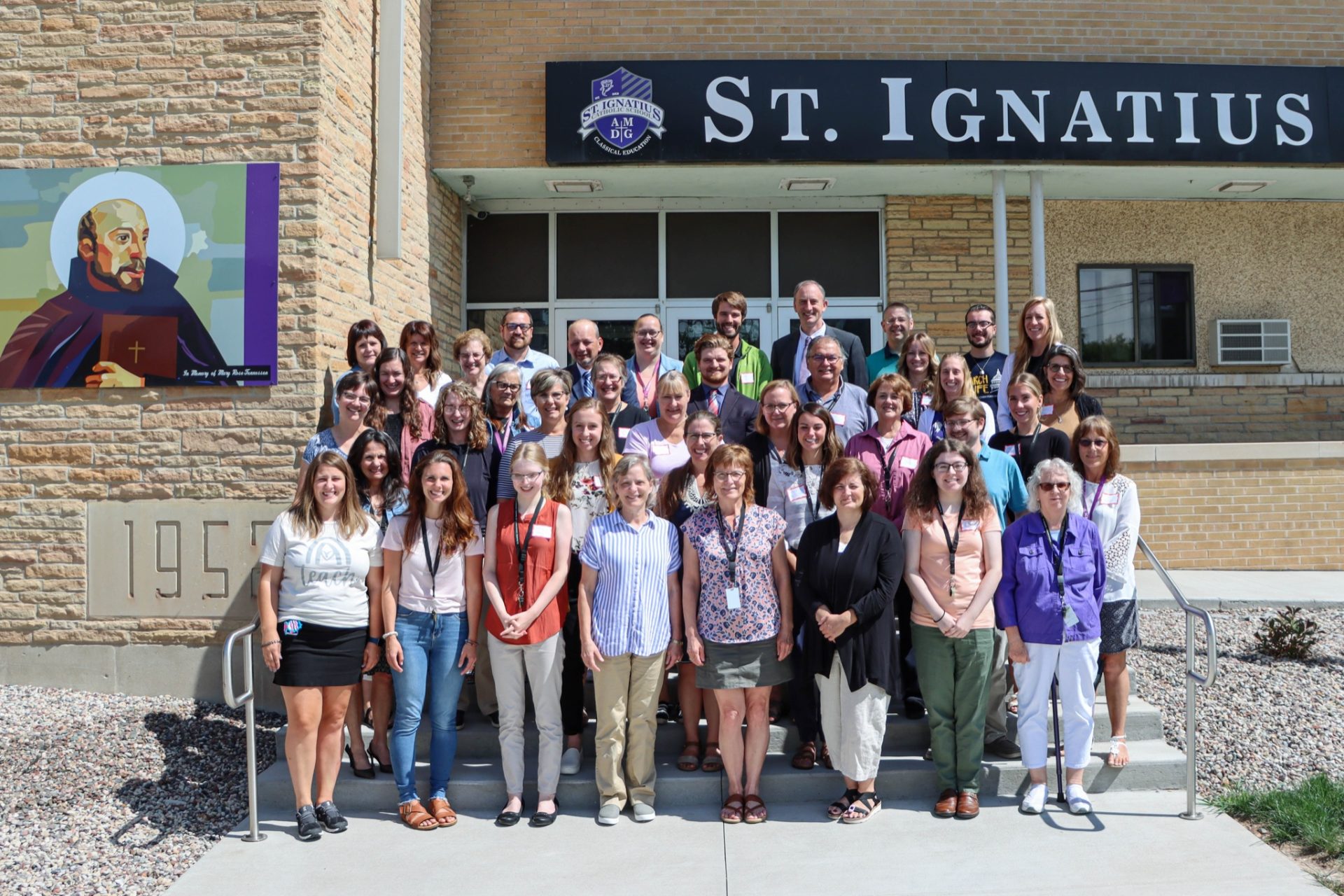 St. Ignatius Catholic School New Teachers and Staff for the