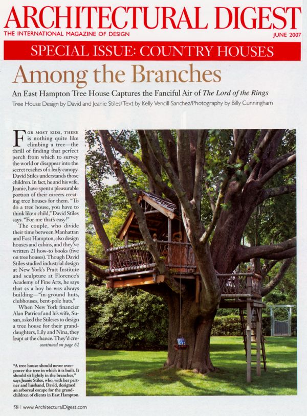 How To Build Treehouses, Huts & Forts by Stiles Designs.