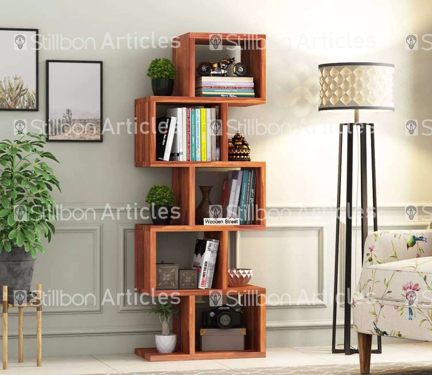 5 Stylish and SpaceSaving Book Rack Ideas Stillbon Articles