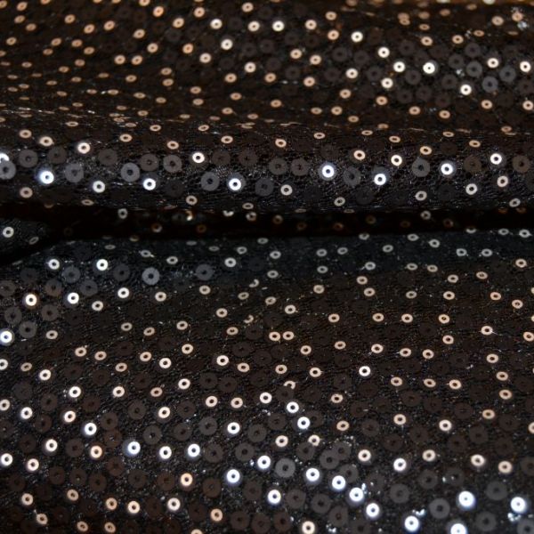 Tessuto Tessuti Eleganti E Ricamati Nero / Grigio prezzo