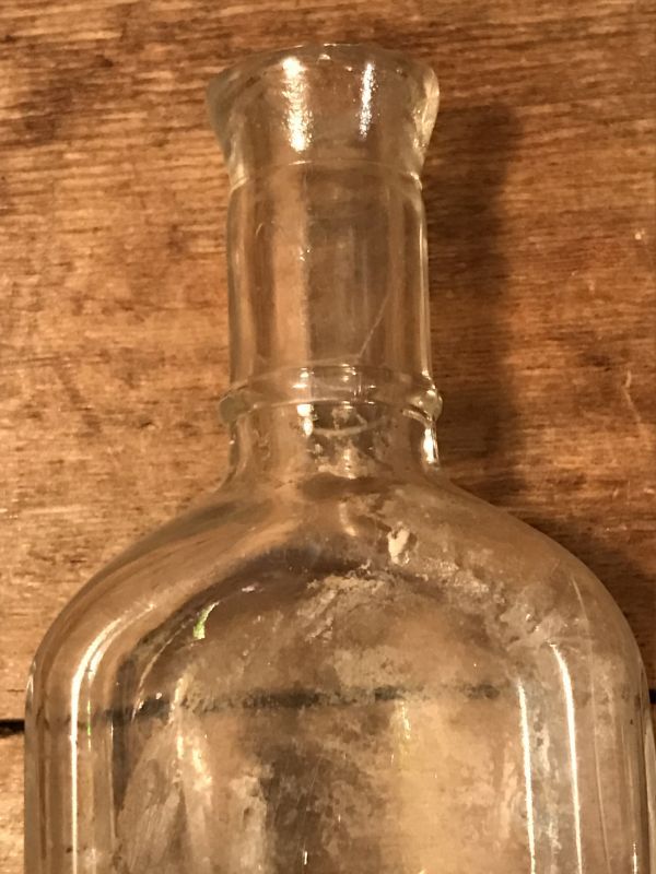 Van Duzer Full Measure Bottle ビンテージ 薬品 瓶 ビン ガラスボトル 1900年代 アンティーク ヴィンテージ