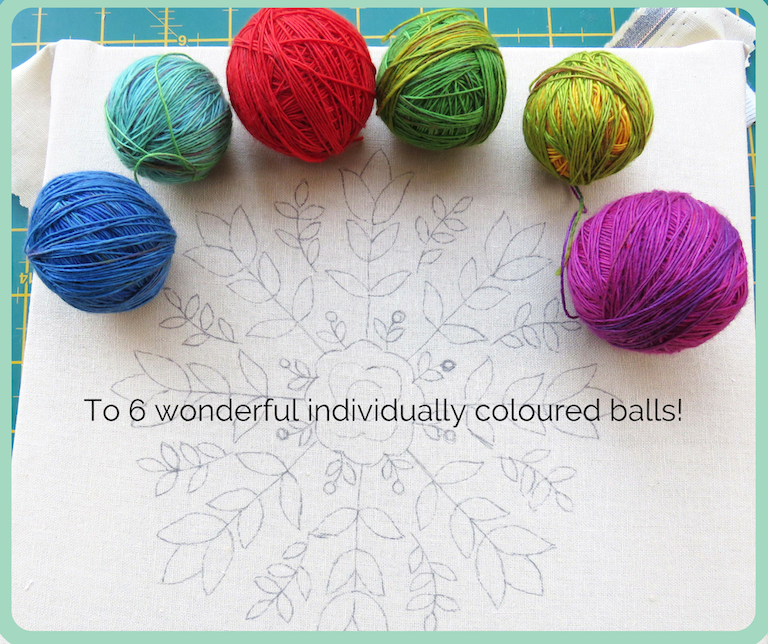 How to use a skein of yarn for hand embroidery Stitchdoodles
