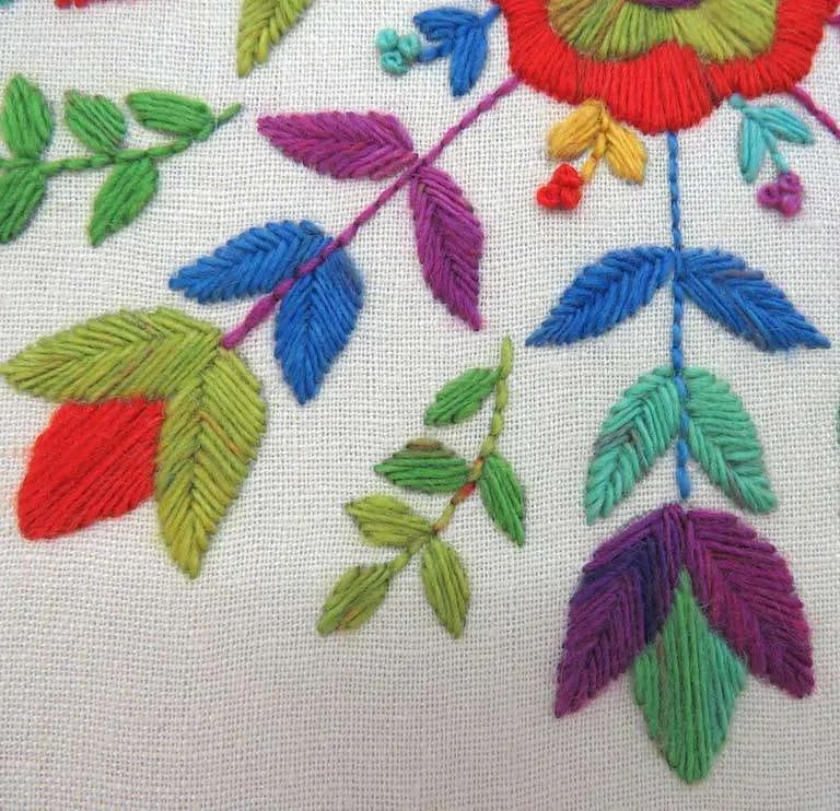How to use a skein of yarn for hand embroidery Stitchdoodles