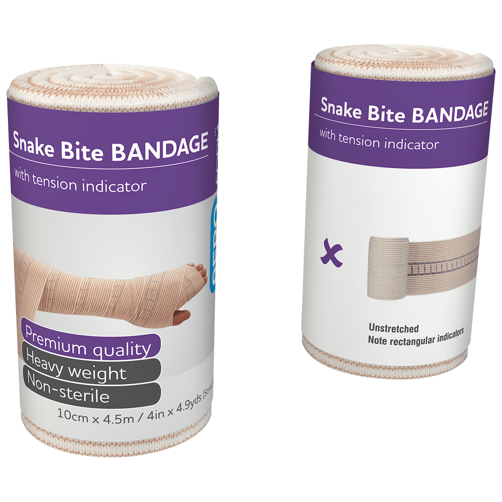 Snake Bite Bandage Stitches First Aid
