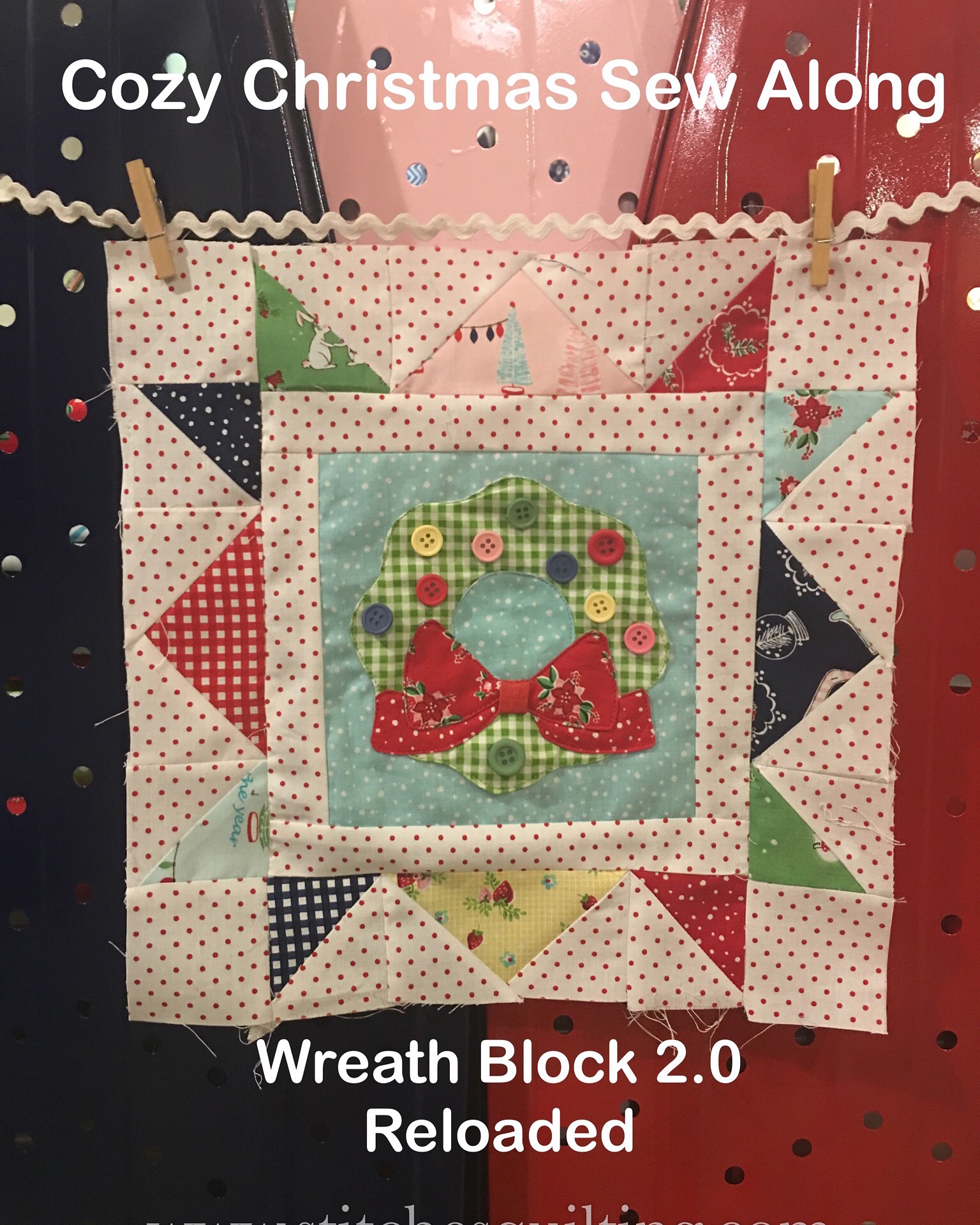 Warm and cozy Christmas quilt Cosy Christmas Quilt