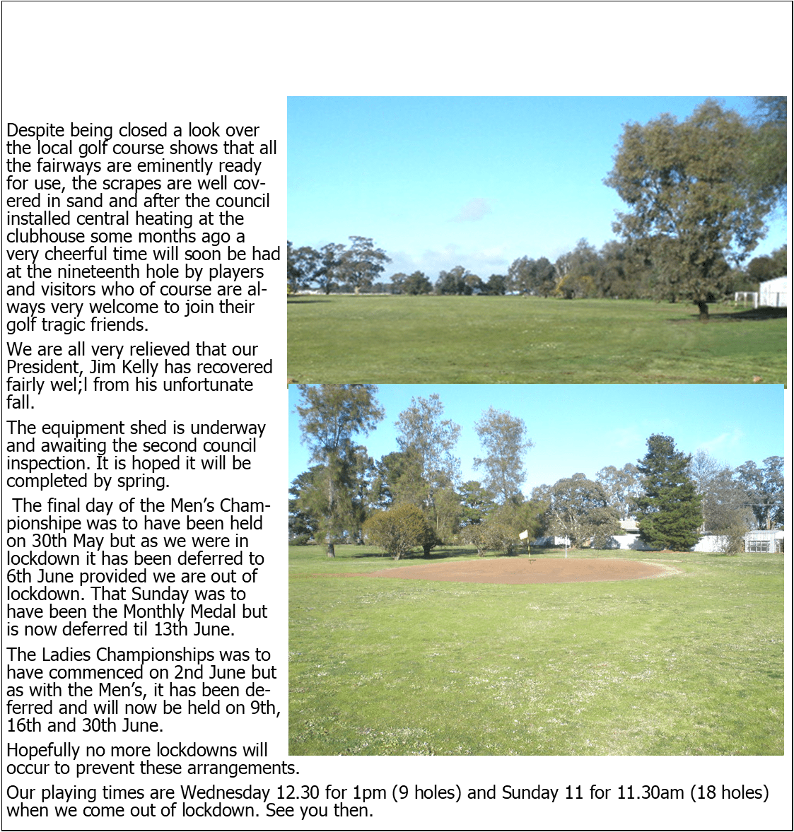 St James Golf Club St James Victoria