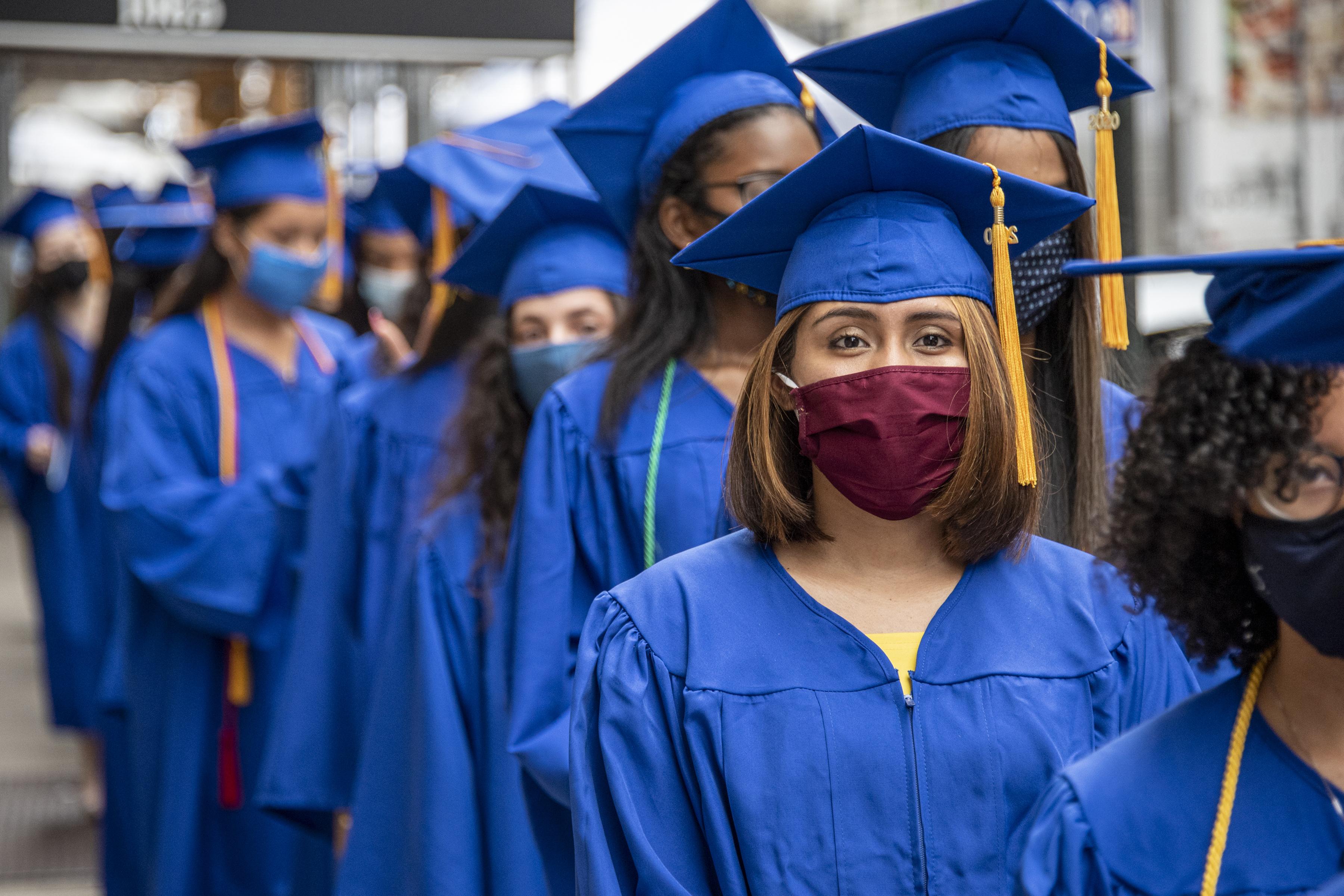 Celebrating the Class of 2020 in the Time of Covid St. Jean Baptiste High School