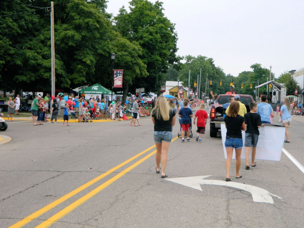 Centreville Covered Bridge Days Parade St. Joseph County Literacy Council