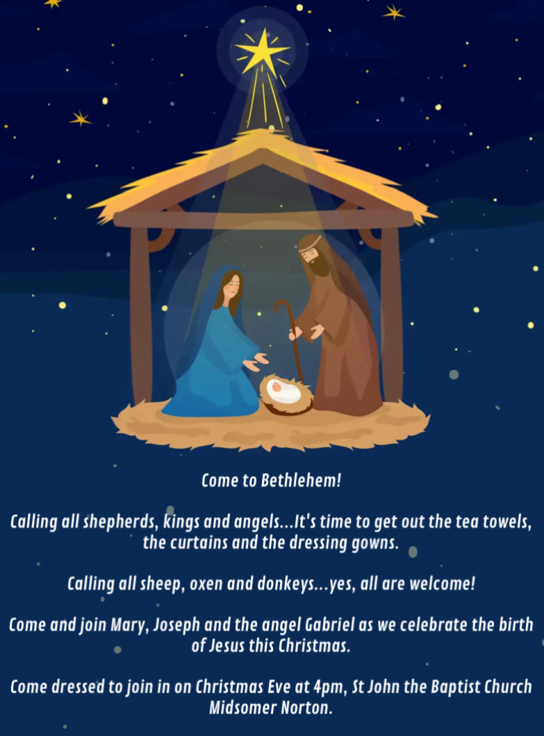 Crib Service 24th December St John the Baptist