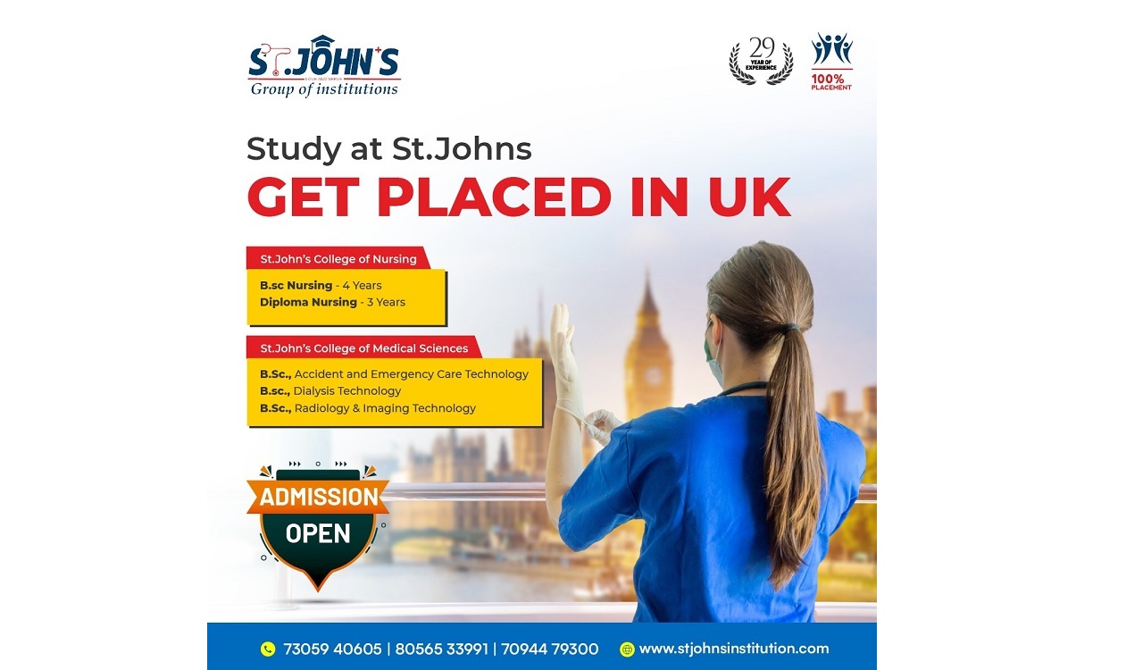 Best Nursing College in Vellore,TamilNadu St.John's Institute