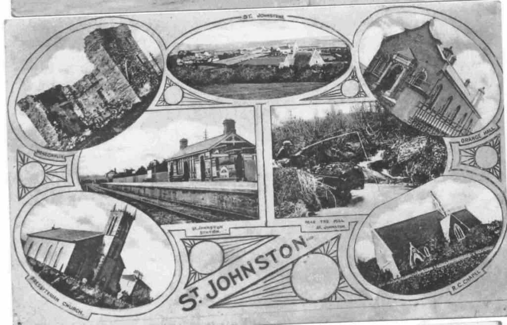Postcard Various St Johnston