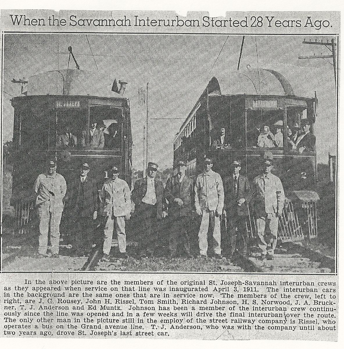 St Joseph Railroads of the Past