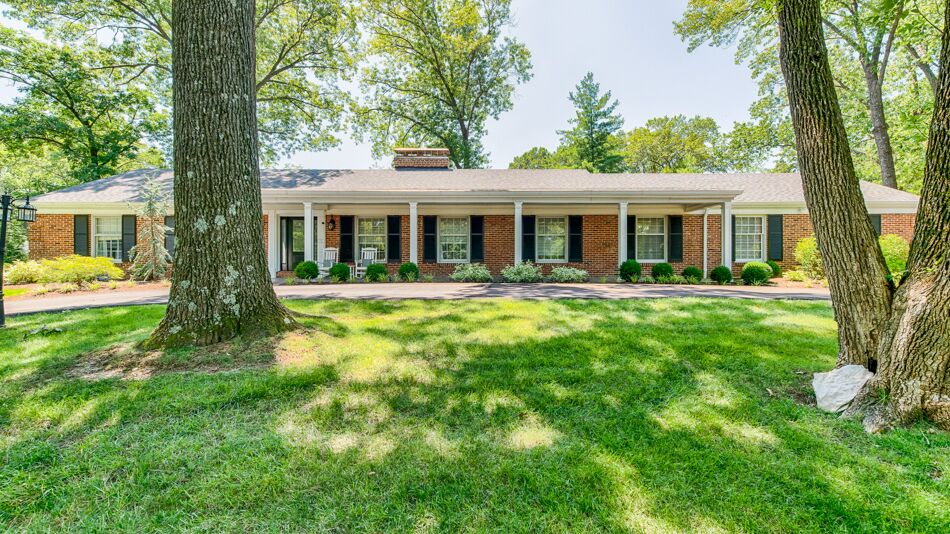 Updated Ladue Ranch on Over Half an Acre 9858 Copper Hill Road