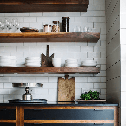 Closing in on Open Shelving ST. LOUIS HOMES & LIFESTYLES