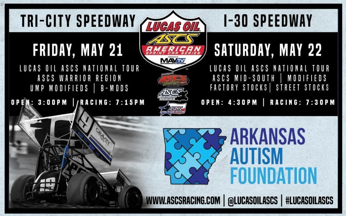 TriCity Speedway and I30 Speedway Next For Lucas Oil American Sprint
