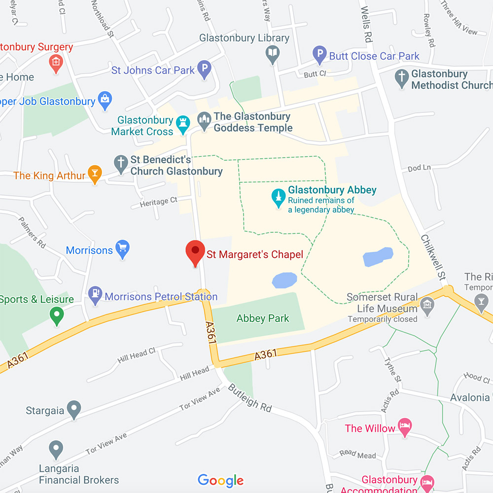 Contact St Margarets Chapel Glastonbury