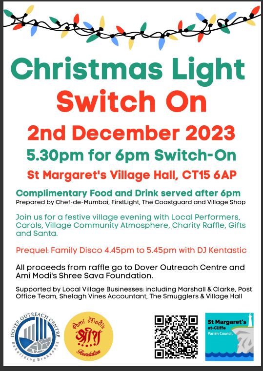 St Margaret's At Cliffe Parish Council » Christmas Light Turn on Dec