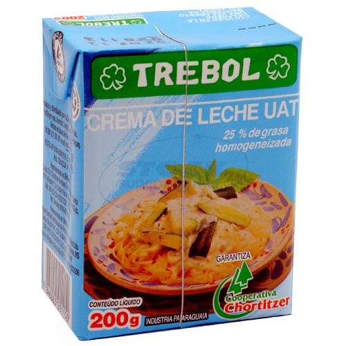 CREMA DE LECHE BRK 200 CC . Supermercados Stock