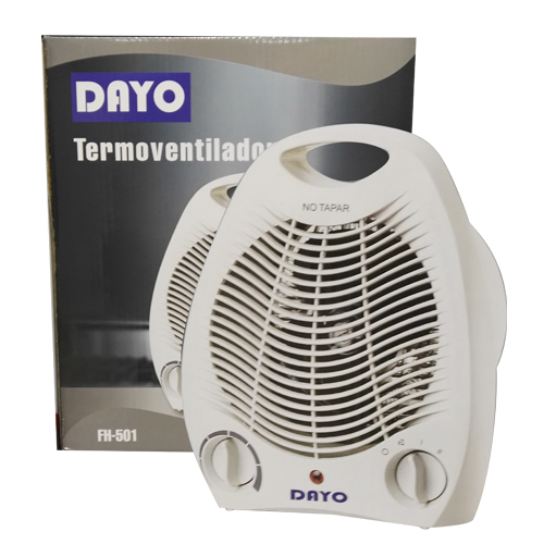 TERMOVENTILADOR DAYO S/E REF FH501 . Supermercados Stock