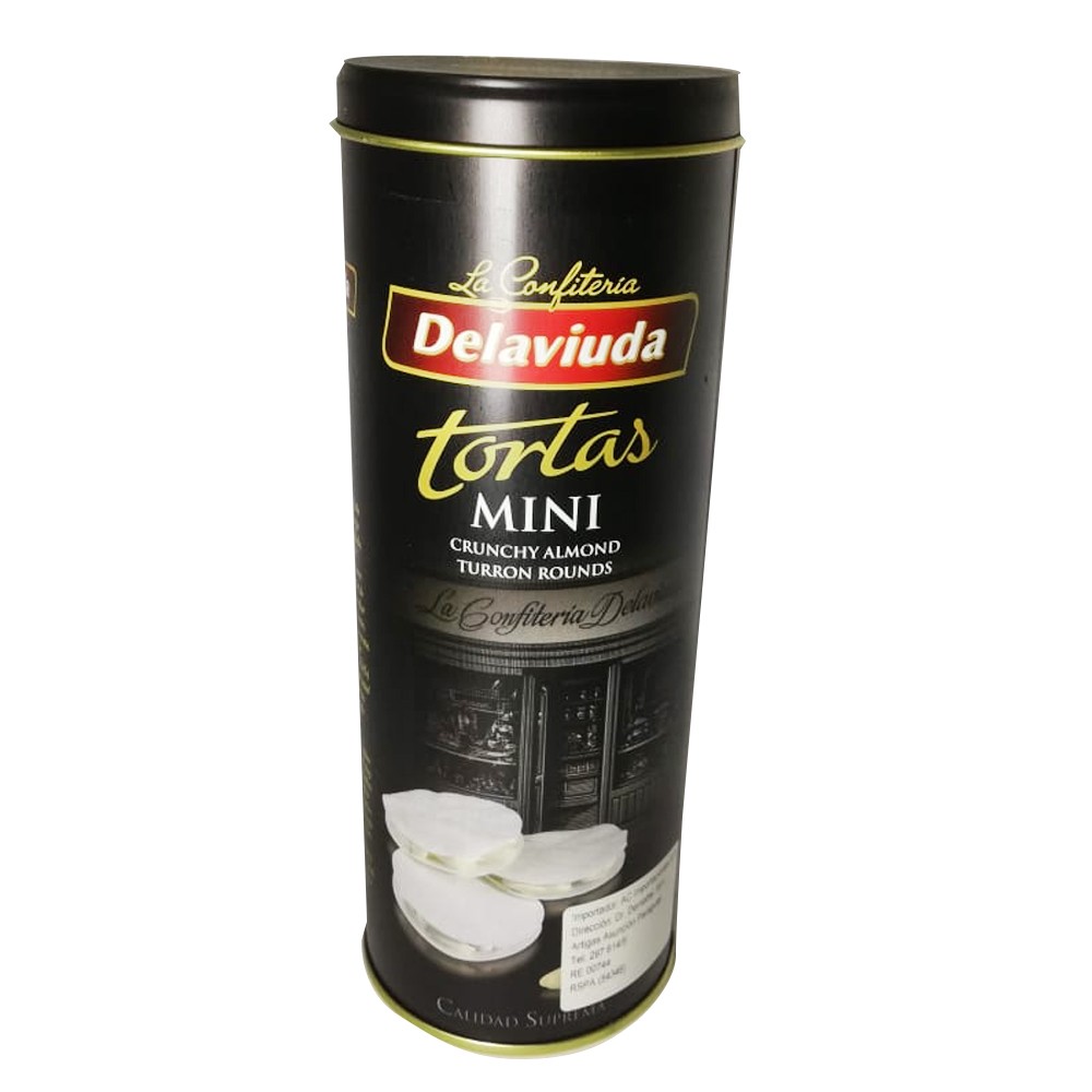 MINI TORTAS IMPERIALES DE LA VIUDA X 200GR LATA . Supermercados Stock