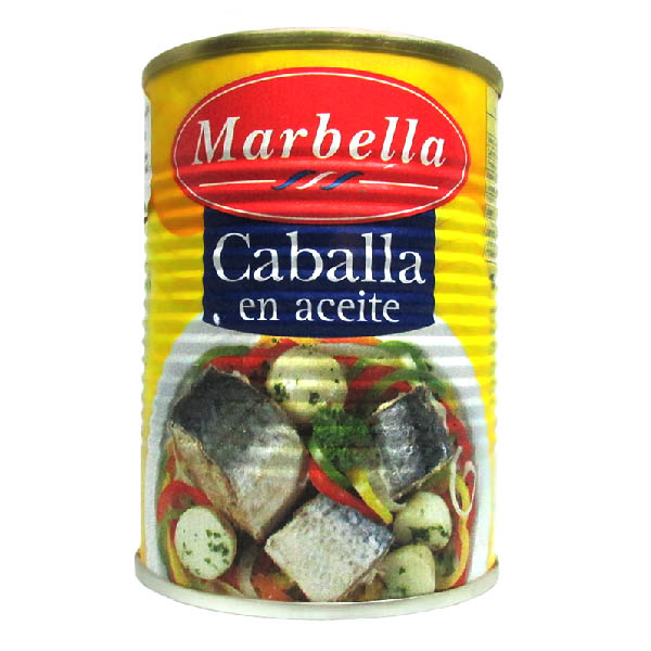 CABALLA E/ACEITE 285GR MARBELLA LATA . Supermercados Stock