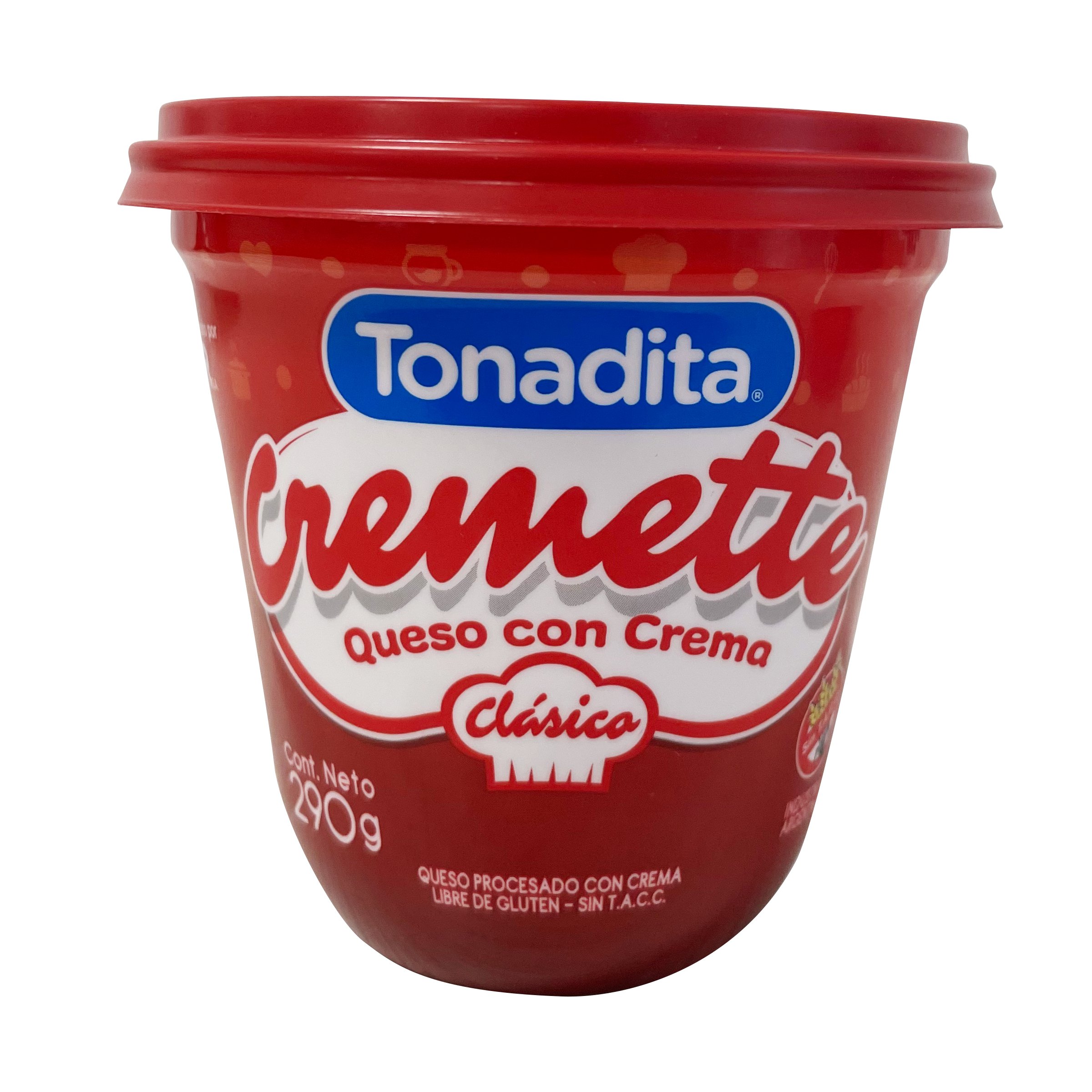 TONADITA PATAGONIA QUESO CREMA CLASICO 200 GR . Supermercados Stock