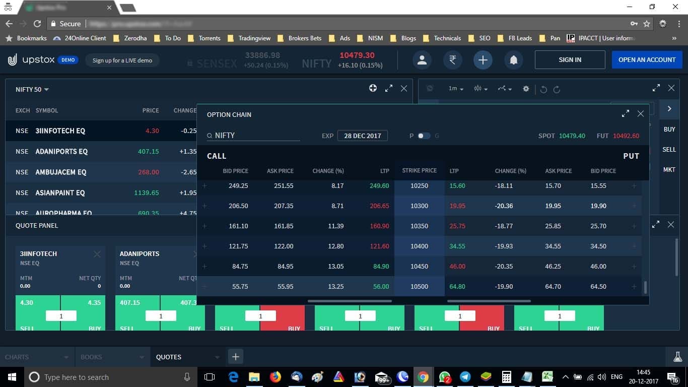 Option Chain Analysis For All NSE Stocks (FREE) StockManiacs