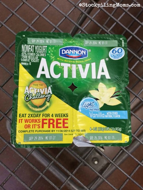 Take the Activia Challenge Giveaway CLOSED