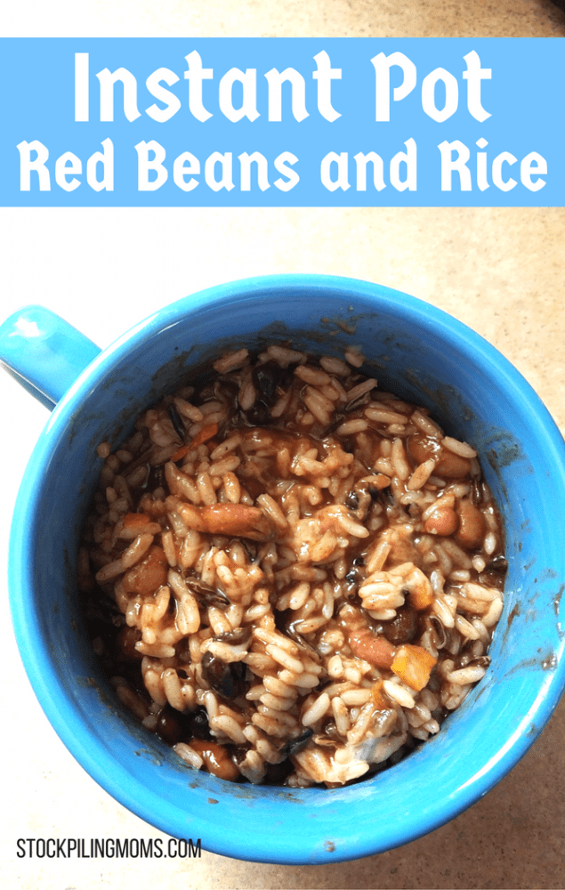 Instant Pot Red Beans and Rice