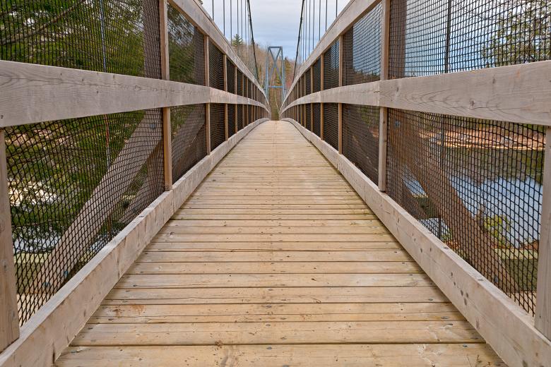 Ritchie Suspension Bridge Hdr Free Stock Photo By Nicolas