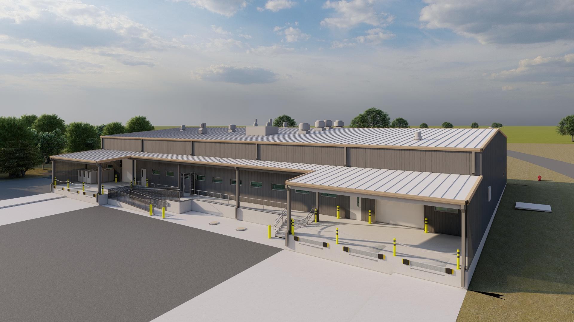 Kerrville State Hospital New Laundry Facility Stoddard