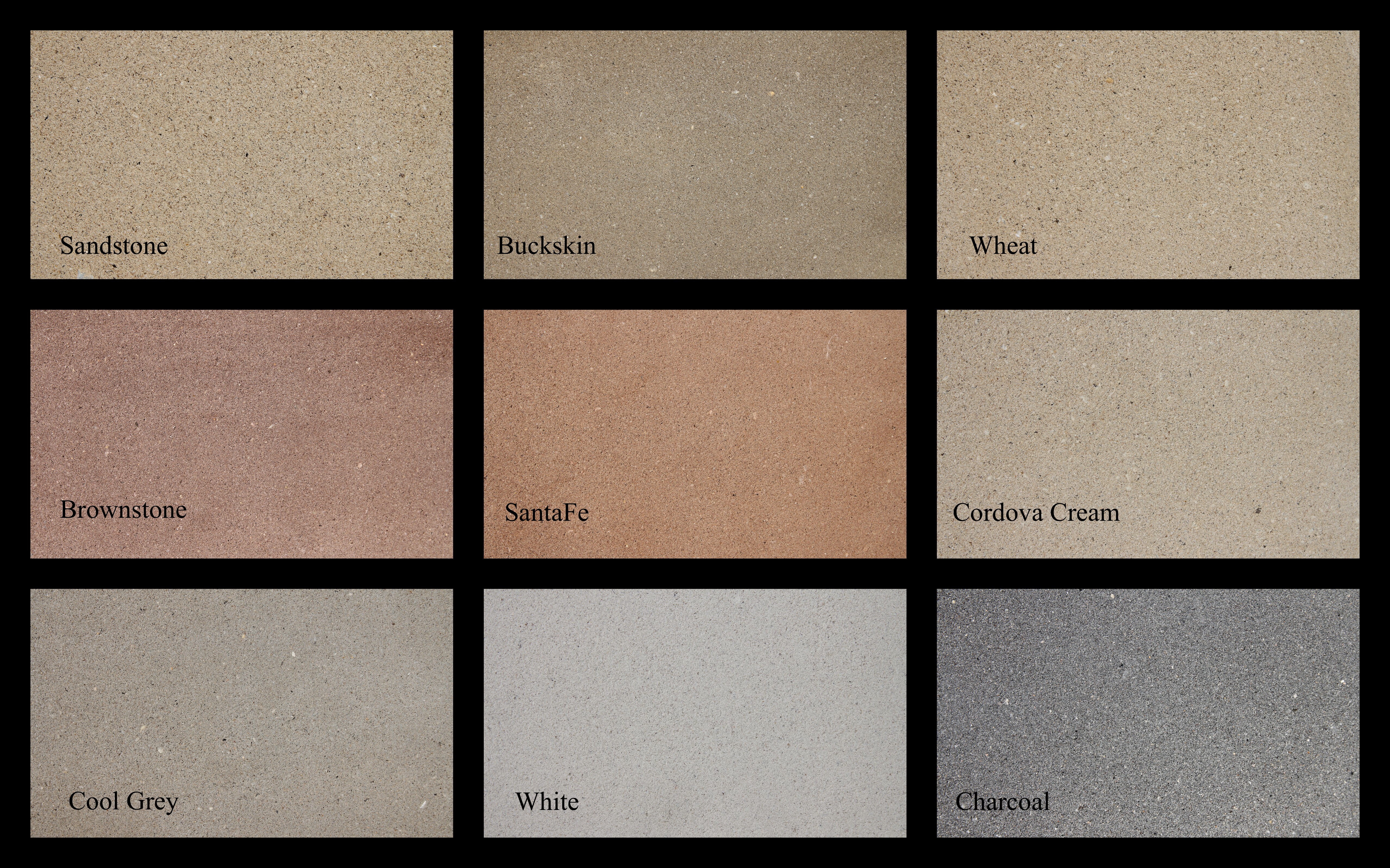 Cast Stone Color Chart « Architectural Stone, LLC