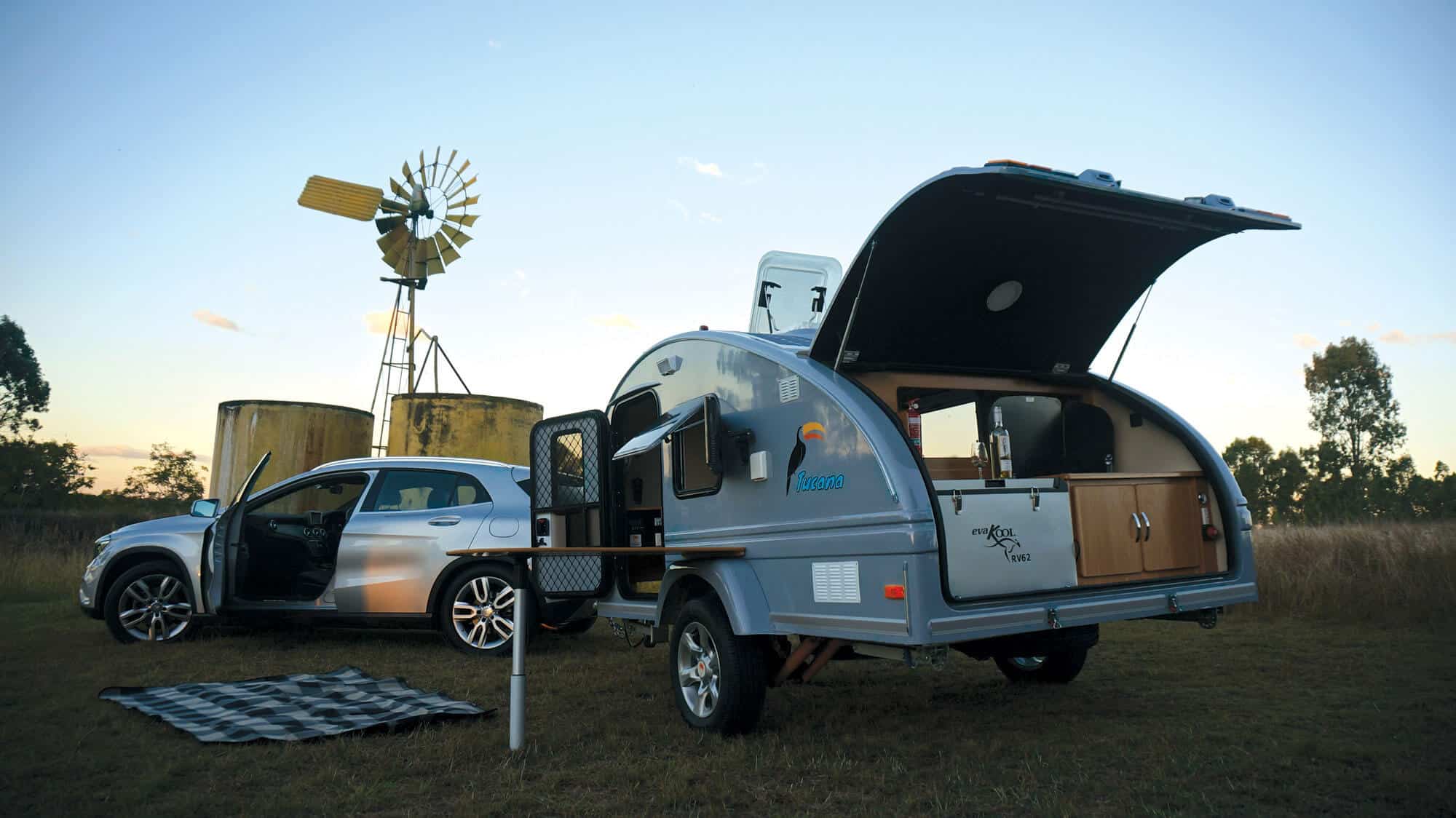 Tucana Teardrop Camper Australia's Most Popular Mini Camper