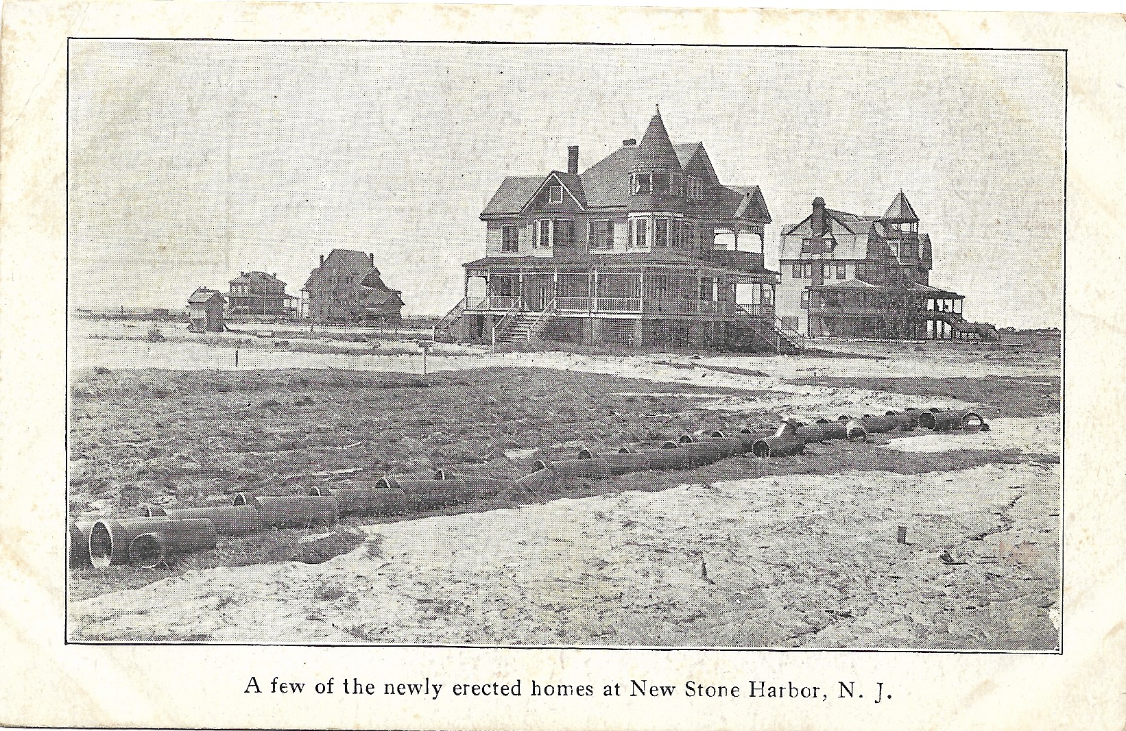 No. 63 A VERY RARE REAL PHOTO POST CARD NORTH BASIN / 80th TO 84th