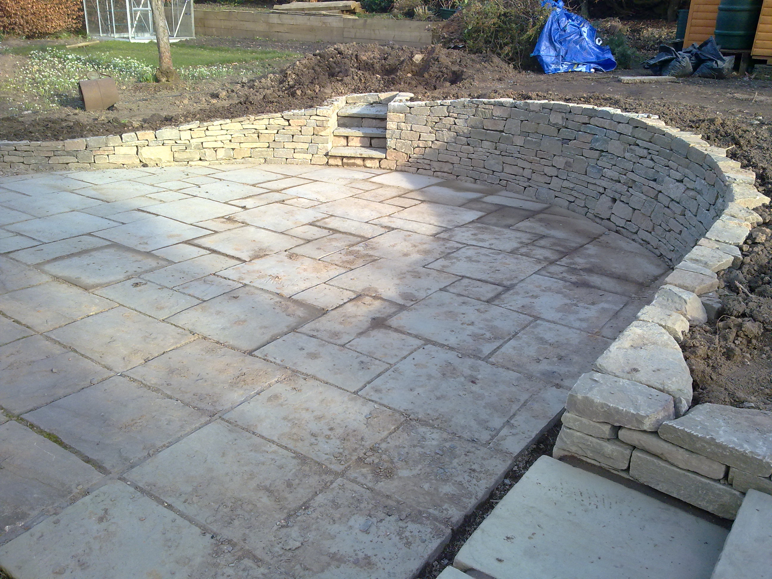 Stone Inspired Roslin garden wall Stone Inspired