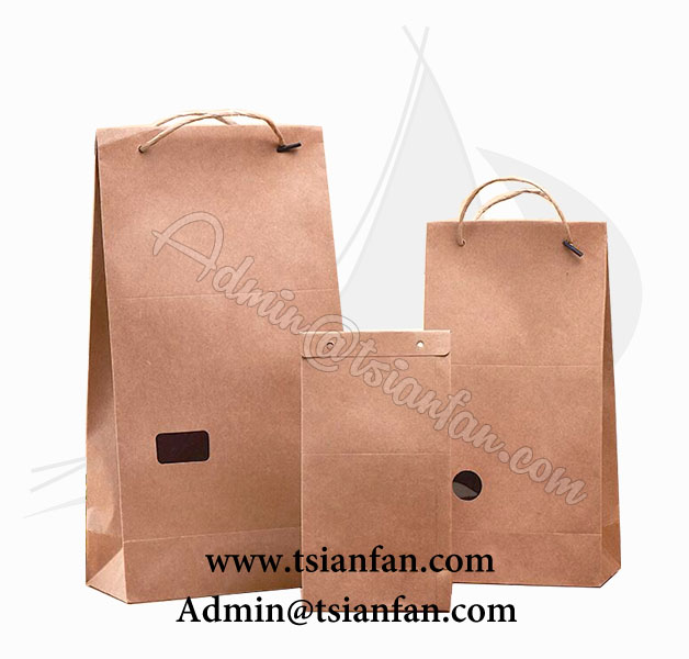 Good Quality Kraft Paper Bag For Food Wholesale PG613 Chinese