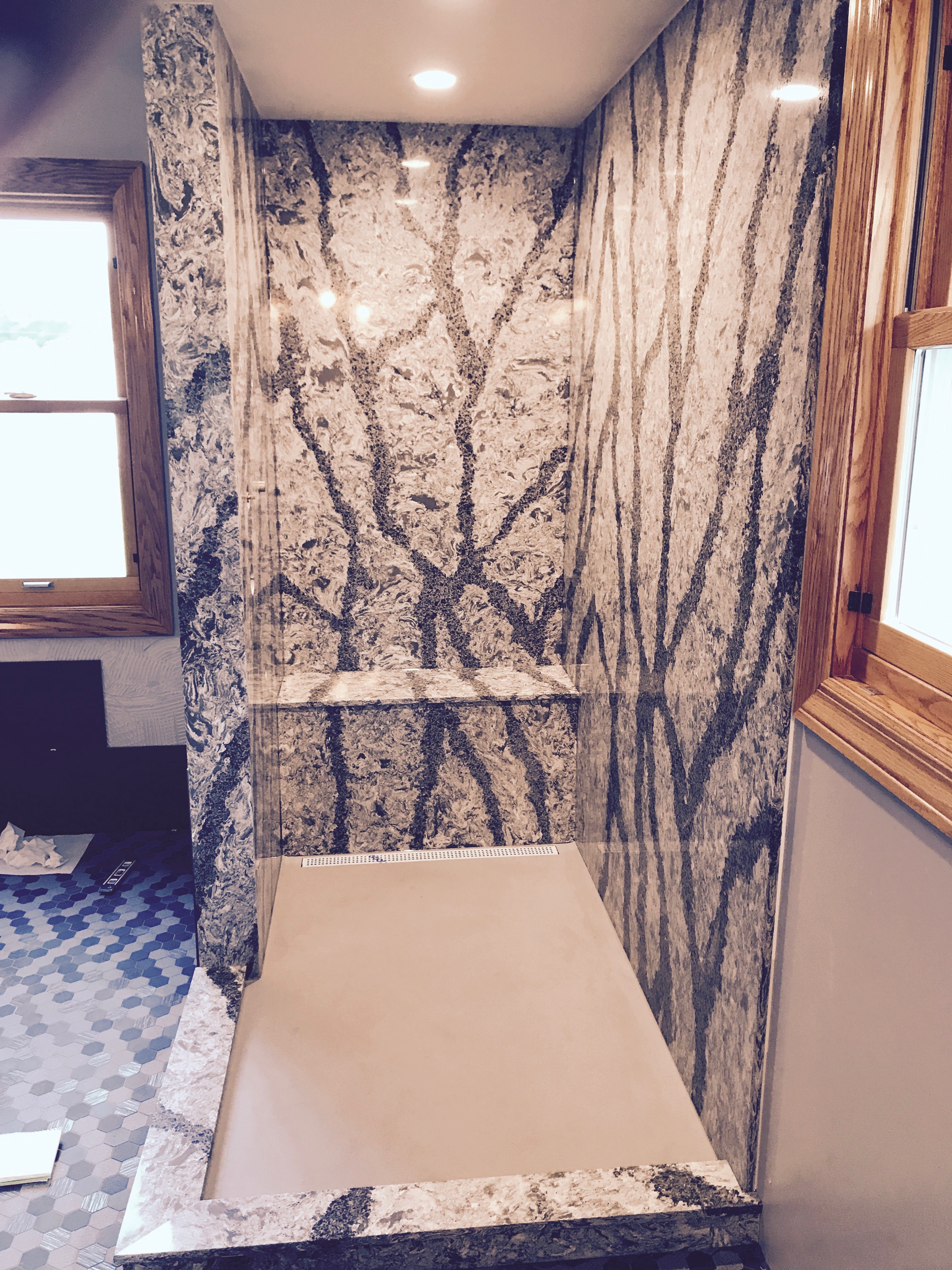 Cambria Bathroom in Naperville, IL Design