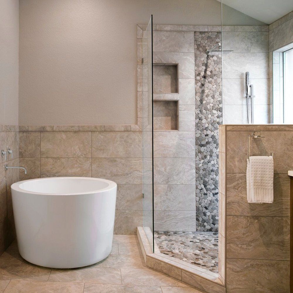 Pebble Shower Floor Pros And Cons Home Alqu