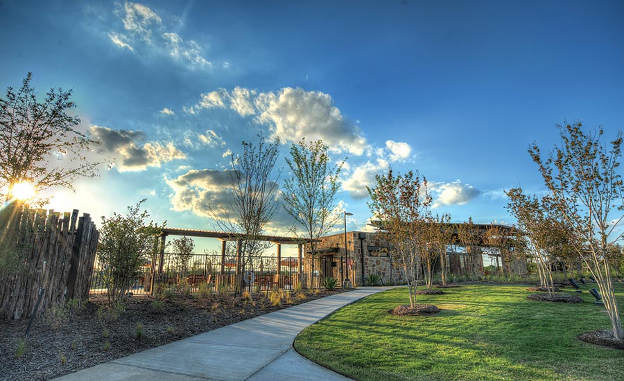 Oklahoma Stone Provides a Tranquil Getaway at Austin Waters Pool 2018